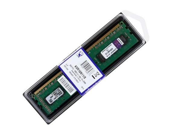 KINGSTON DIMM DDR3 8GB 1600MHz KVR16N118 (KVR16N118) IT KOMPONENTE I PERIFERIJA