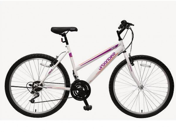 UrbanBike MTB Bicikl Nika 26'' belo-ljubišasti (1126750)  POKUĆSTVO