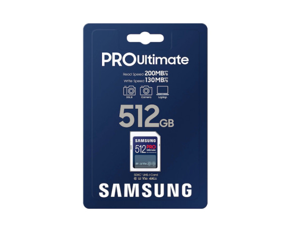 SAMSUNG Memorijska kartica PRO Ultimate Full Size SDXC 512GB U3 MB-SY512S  IT KOMPONENTE I PERIFERIJA