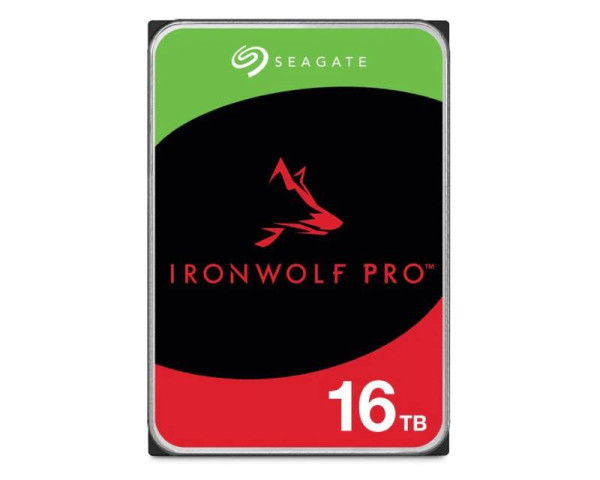 SEAGATE 16TB 3.5'' SATA III 256MB 7200rpm ST16000NT001 IronWolf Pro hard disk IT KOMPONENTE I PERIFERIJA