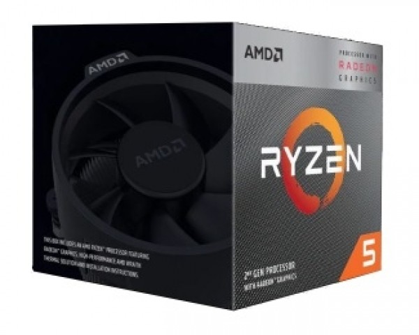 AMD Ryzen 5 3400G 4 cores 3.7GHz (4.2GHz) Box IT KOMPONENTE I PERIFERIJA