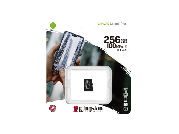 Kingston microSD 256GB 100MBs, 85MBs' ( 'SDCS2256GBSP' )  IT KOMPONENTE I PERIFERIJA