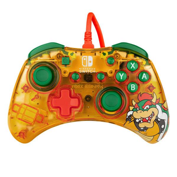 Nintendo Switch Wired Controller Rock Candy Mini - Bowser GAMING 