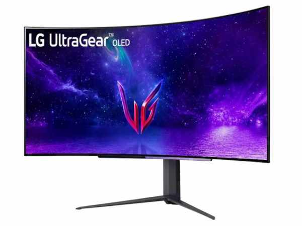 LG Monitor 45GR95QE-B 45'' OLED, zakrivljen, 21:9 3440x1440 240Hz 0,03ms HDMIx2, DP, USB Gsync, freesync (45GR95QE-B.AEU) MONITORI