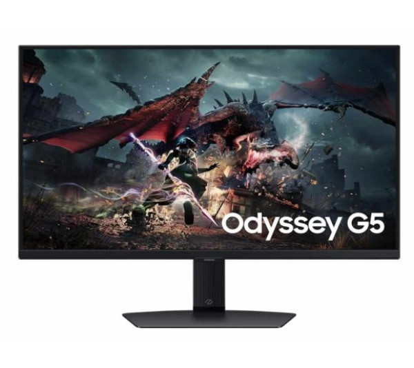 Samsung Monitor LS27DG500EUXEN 27'' IPS 2560x1440 180Hz 1ms GtG HDMI, DP freesync pivot, visina crna MONITORI