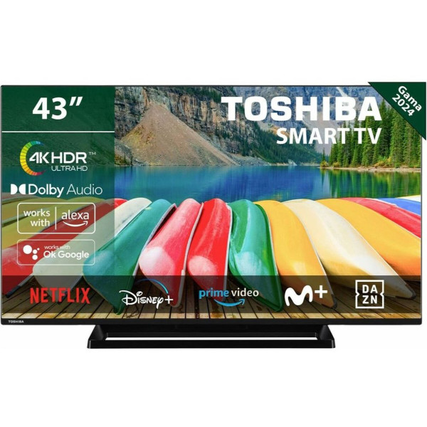 Toshiba Televizor 43UV3363DG LED 43'' UHD smart VIDAA crna TV, AUDIO,VIDEO