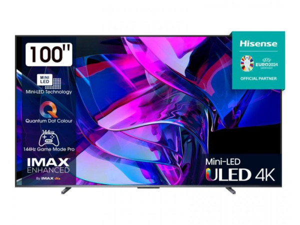 HISENSE 100 inča 100U7KQ Mini-LED ULED 4K UHD Smart TV TV, AUDIO,VIDEO