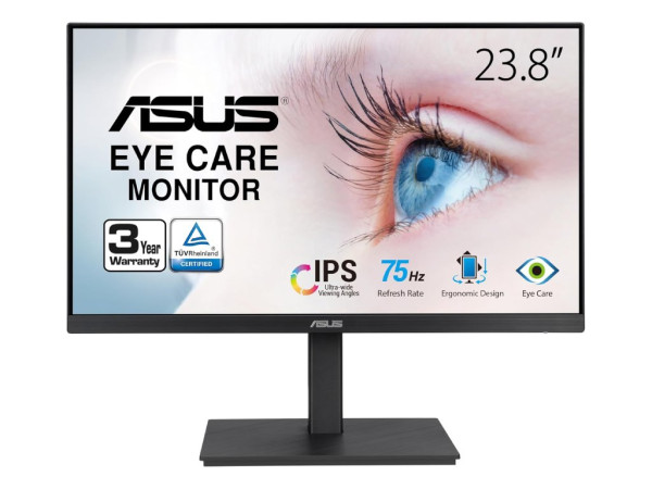 Asus Monitor VA24EQSB 23,8'' IPS 1920x1080 75Hz 5ms (90LM056F-B04170)  MONITORI