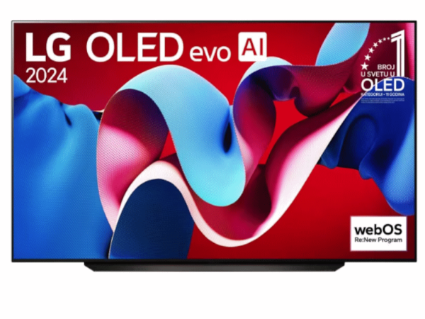 LG Televizor OLED83C41LA OLED evo AI 83'' 4K Ultra HD smart webOS TV, AUDIO,VIDEO