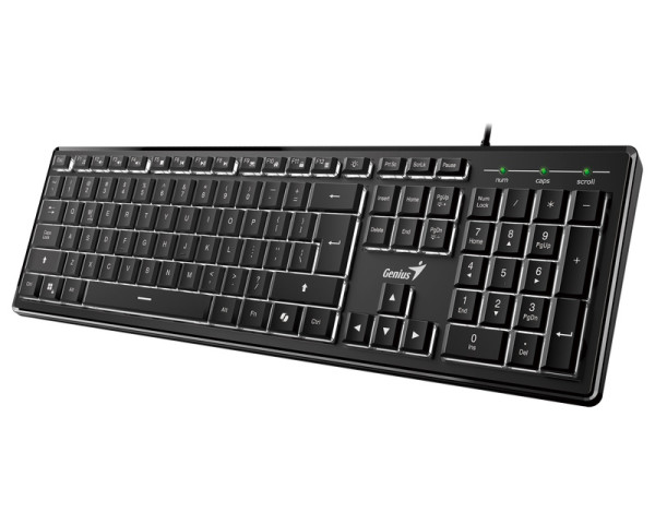 GENIUS SlimStar 820 Wireless USB YU crna tastatura  IT KOMPONENTE I PERIFERIJA