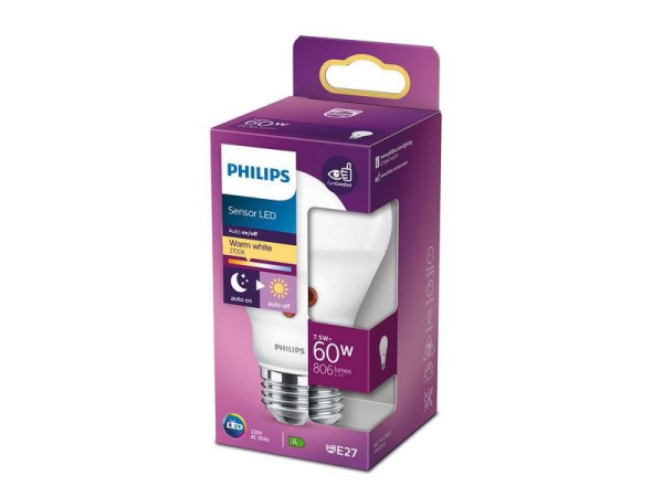 Philips PS740 LED D2D 7,5W (60W) A60 E27 SENZOR WW 2700K FR ND SRT4 POKUĆSTVO