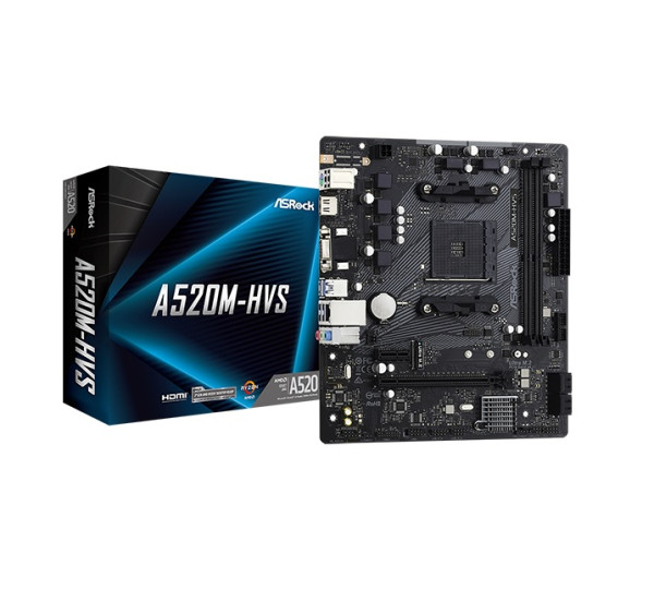 ASRock AMD MB A520M-HVS AM4' ( 'A520M-HVS' )  IT KOMPONENTE I PERIFERIJA