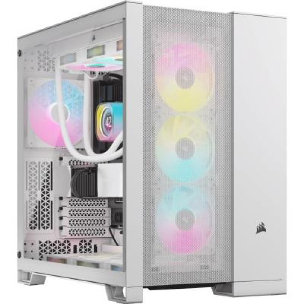 Corsair Kućište 6500D AIRFLOW Mid-Tower ATX kaljeno staklo bez napajanja bela (CC-9011260-WW)  IT KOMPONENTE I PERIFERIJA