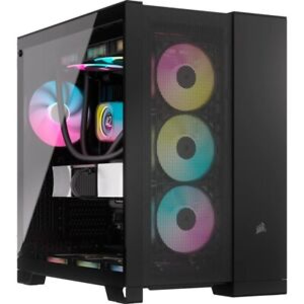 Corsair Kućište 6500D AIRFLOW Mid-Tower ATX kaljeno staklo bez napajanja crna (CC-9011259-WW)  IT KOMPONENTE I PERIFERIJA