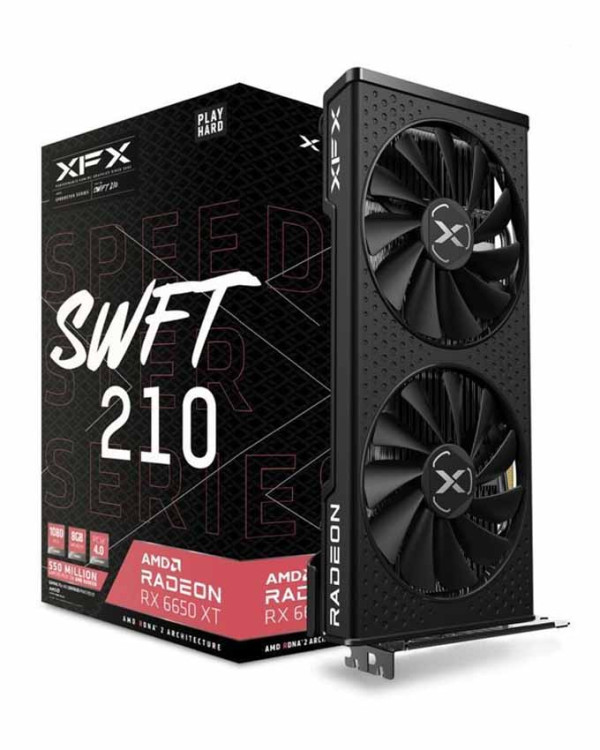 XFX Grafička karta Speedster RX-6650XT 8GB GDDR6 128bit crna (RX-665X8DFDY)  IT KOMPONENTE I PERIFERIJA