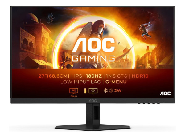 AOC Monitor 27G4XE 27'' IPS 1920x1080 180Hz 1ms  MONITORI