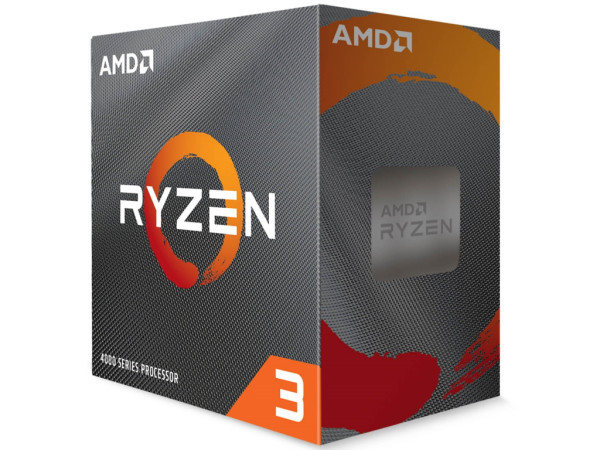 AMD Procesor Ryzen 3 4100 4C 8T 3.8GHz 4MB 65W AM4 BOX IT KOMPONENTE I PERIFERIJA