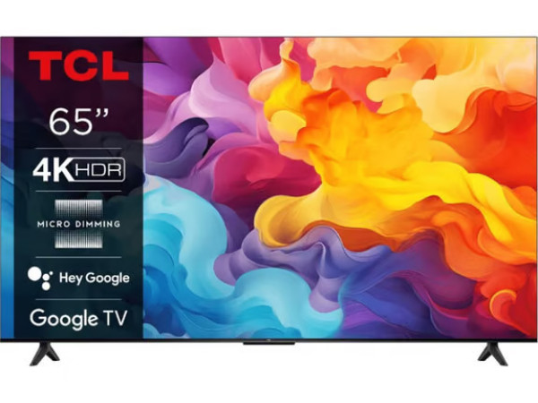 TCL 65V6BLED65''4K HDR 60Hz Google TV TV, AUDIO,VIDEO