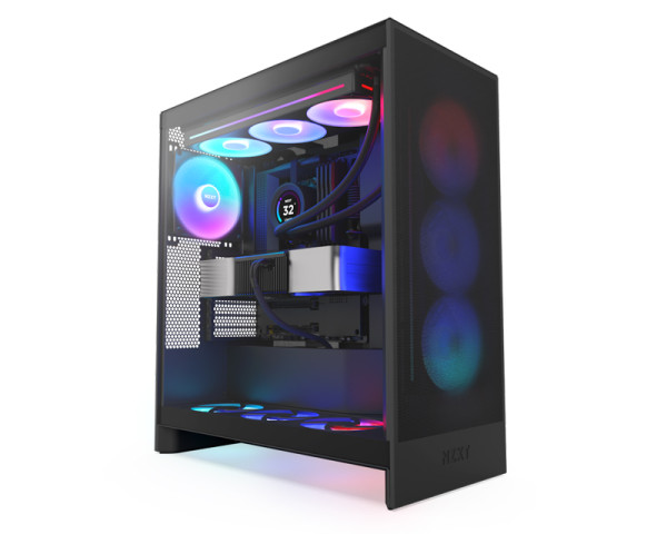 NZXT H7 Flow RGB kućište crno (CM-H72FB-R1)  IT KOMPONENTE I PERIFERIJA