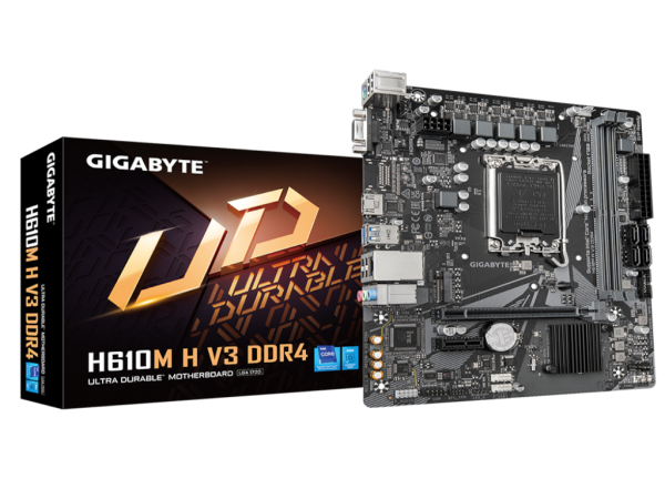 Gigabyte Matična ploča H610M H V3 DDR4 1.0 LGA1700 (H610M H V3 DDR4)  IT KOMPONENTE I PERIFERIJA