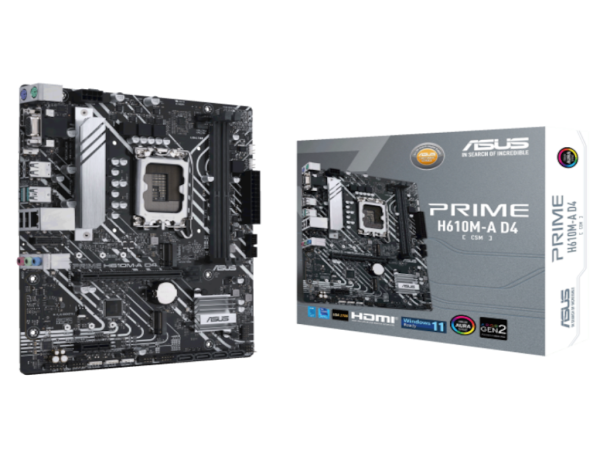 Asus Prime Matična ploča H610M-A D4-CSM LGA1700 (PRIME H610M-A D4-CSM)  IT KOMPONENTE I PERIFERIJA