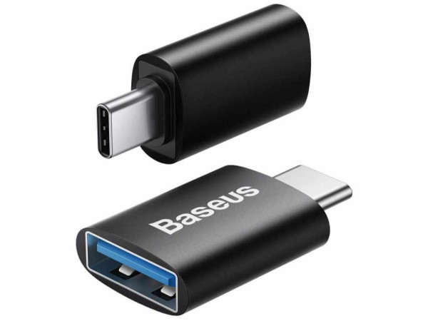 Baseus Adapter Ingenuity Mini OTG Type-C to USB-A 3.1 crna (ZJJQ000001)  IT KOMPONENTE I PERIFERIJA