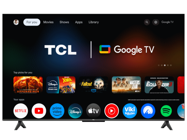 TCL Televizor 50V6B LED 50'' 4K HDR 60Hz Google TV crna TV, AUDIO,VIDEO