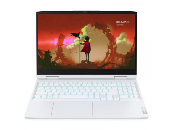 Lenovo Laptop Gaming 3 15ARH7 DOS 15.6'' IPS FHD Ryzen 5-6600H 16GB 1TB SSD RTX 3050ti-4GB GLAN, bela (82SB00HTYA) LAPTOP  I DESKTOP RAČUNARI