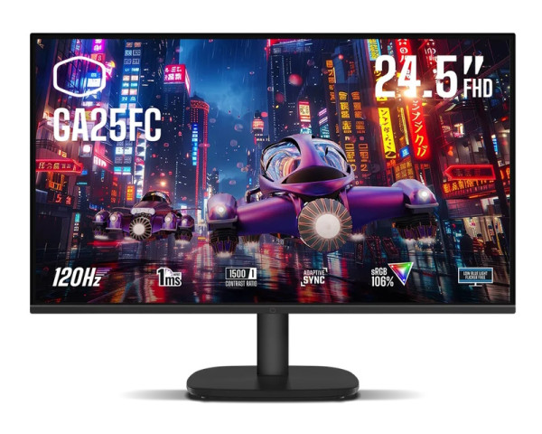 COOLER MASTER 24.5 inča GA25FC FHD 120Hz Gaming monitor (CMI-GA25FC-EU)  MONITORI