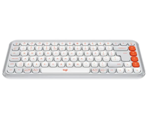 LOGITECH POP Icon Keys US tastatura bela  IT KOMPONENTE I PERIFERIJA