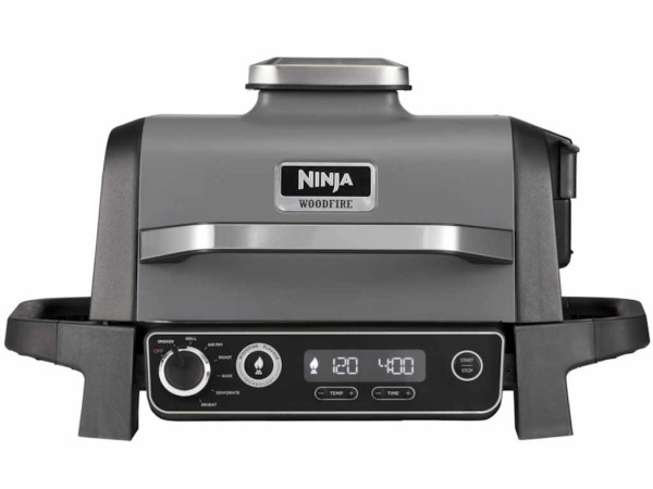 Ninja Gril OG701EU Woodfire Electric Outdoor BBQ Grill & Smoker 2400W crna KUĆNI APARATI