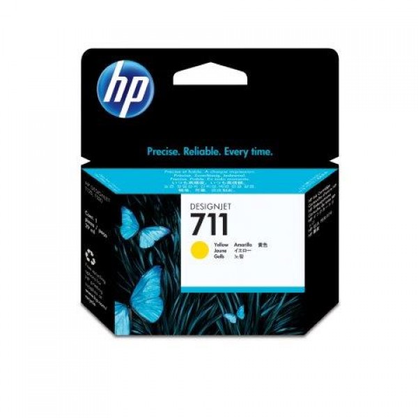 HP No.711 29ml Yellow  Designjet Ink Cartridge [CZ132A] za plotere T120 T520' ( 'CZ132A' )  ŠTAMPAČI I SKENERI