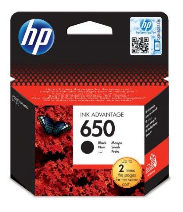 HP 650 Black Ink Cartridge [CZ101AE],HP Deskjet Ink Advantage 2515 and 2515 e-All-in-One Printers' ( 'CZ101AE' )  ŠTAMPAČI I SKENERI