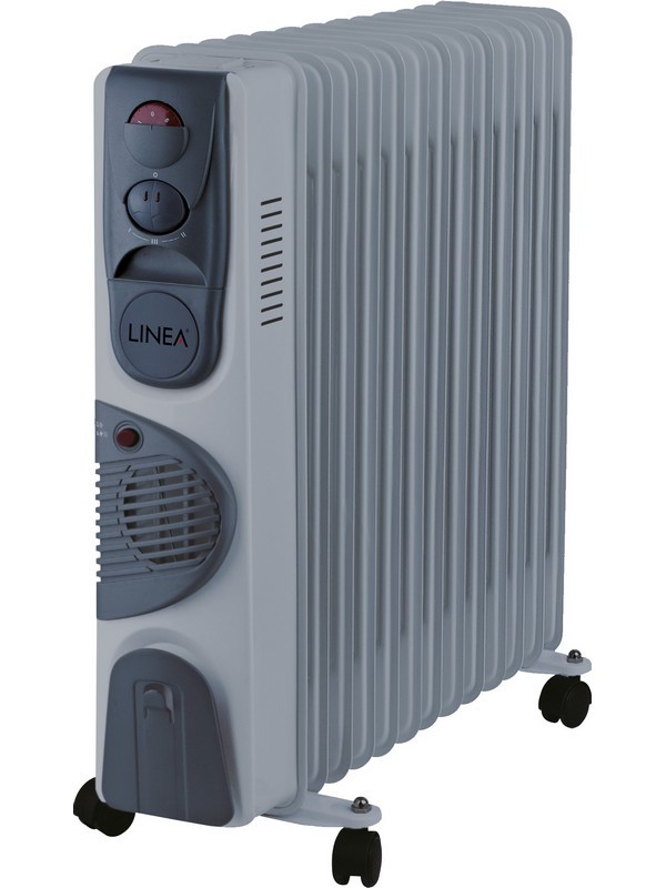 Uljni radijator LINEA - LRF13-0436 sa ventilatorom, 2500w+400w GREJANJE I KLIMATIZACIJA