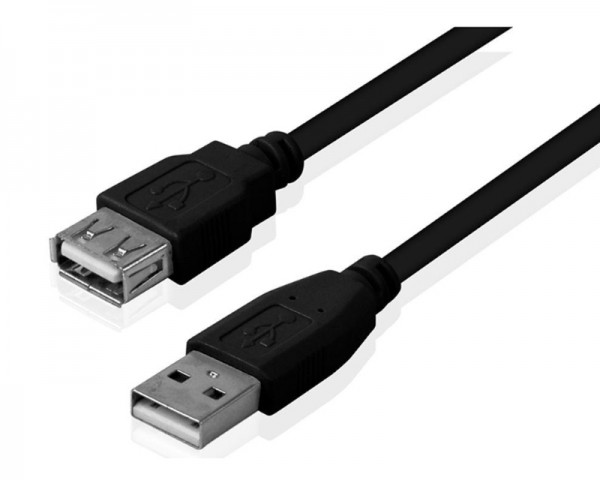 FAST ASIA Kabl USB 3.0 A - USB A MF (produžni) 1.8m crni IT KOMPONENTE I PERIFERIJA