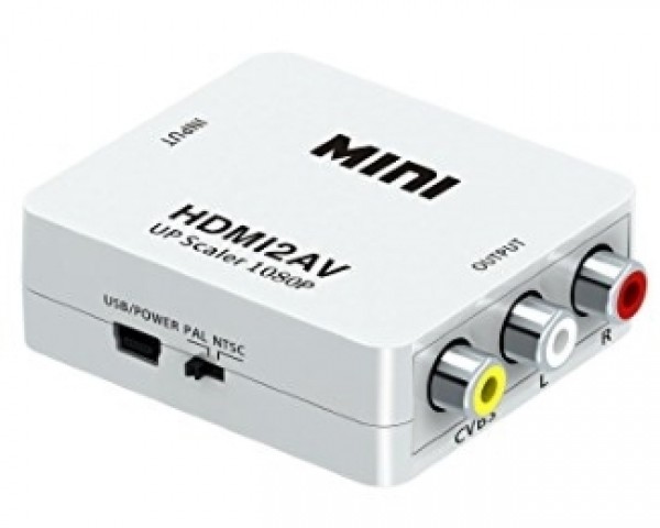 E-GREEN Adapter HDMI - AV RCA 1080P IT KOMPONENTE I PERIFERIJA