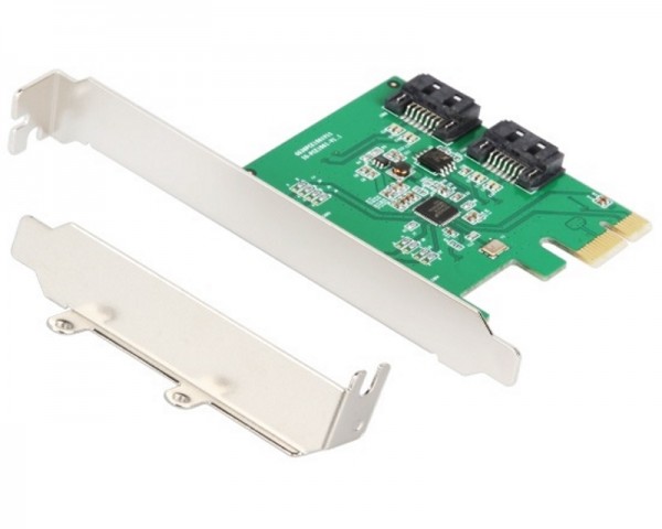 E-GREEN PCI-Express kontroler 2-port SATA III RAID IT KOMPONENTE I PERIFERIJA