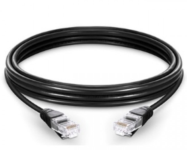 FAST ASIA Kabl Patch Cord 10m cat.6 crni IT KOMPONENTE I PERIFERIJA