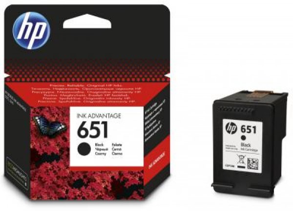 HP 651 Black Ink Advantage Cartridge (C2P10AE)  ŠTAMPAČI I SKENERI