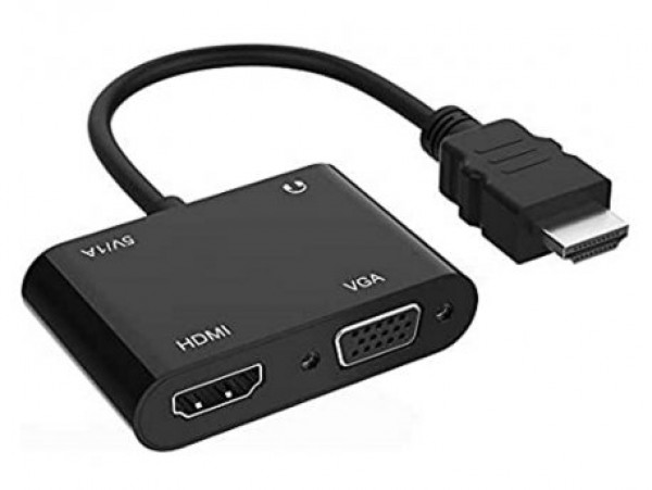 FAST ASIA Adapter-konvertor VGA na HDMI+Micro+Audio IT KOMPONENTE I PERIFERIJA