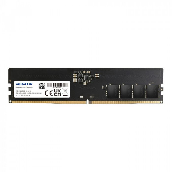 A-DATA DIMM DDR5 16GB 4800MHz AD5U480016G-S IT KOMPONENTE I PERIFERIJA