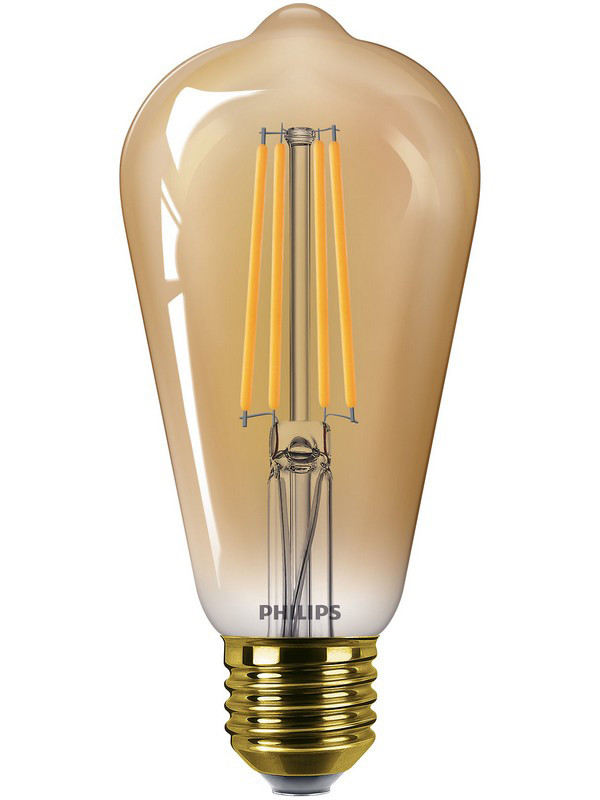 Philips PS776 sijalica LEDCLA 5,8W (50W) ST64 E27 922 GOLD DIM 1PF/4 POKUĆSTVO