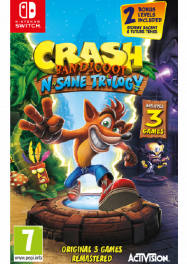 Switch Crash Bandicoot N. Sane Trilogy GAMING 