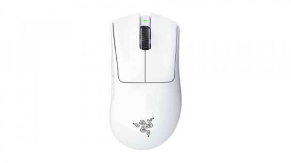 Razer DeathAdder V3 Pro - Ergonomic Wireless Gejmerski Miš - EU - White edition GAMING 